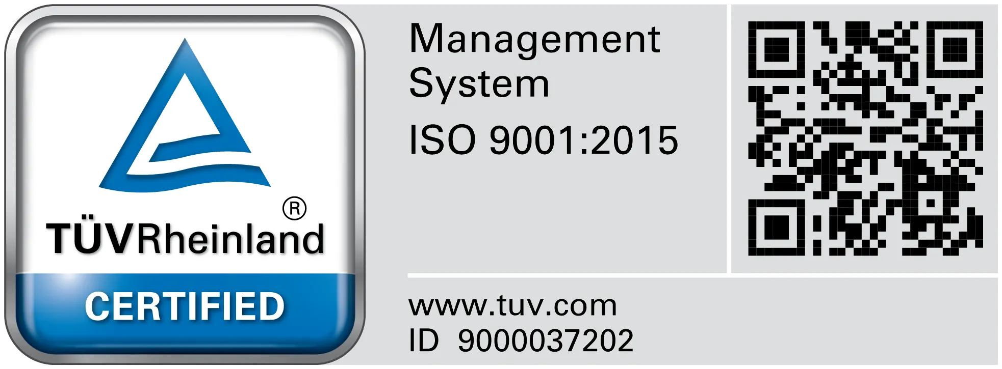 Certificado ISO 9001:2015